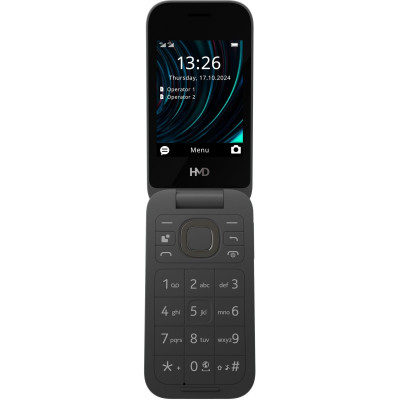Мобільний телефон HMD 2660 Flip Black