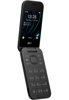 Мобільний телефон HMD 2660 Flip Black