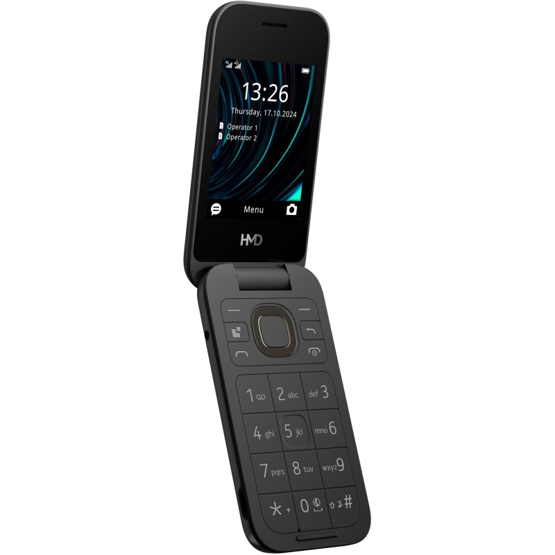 Мобільний телефон HMD 2660 Flip Black