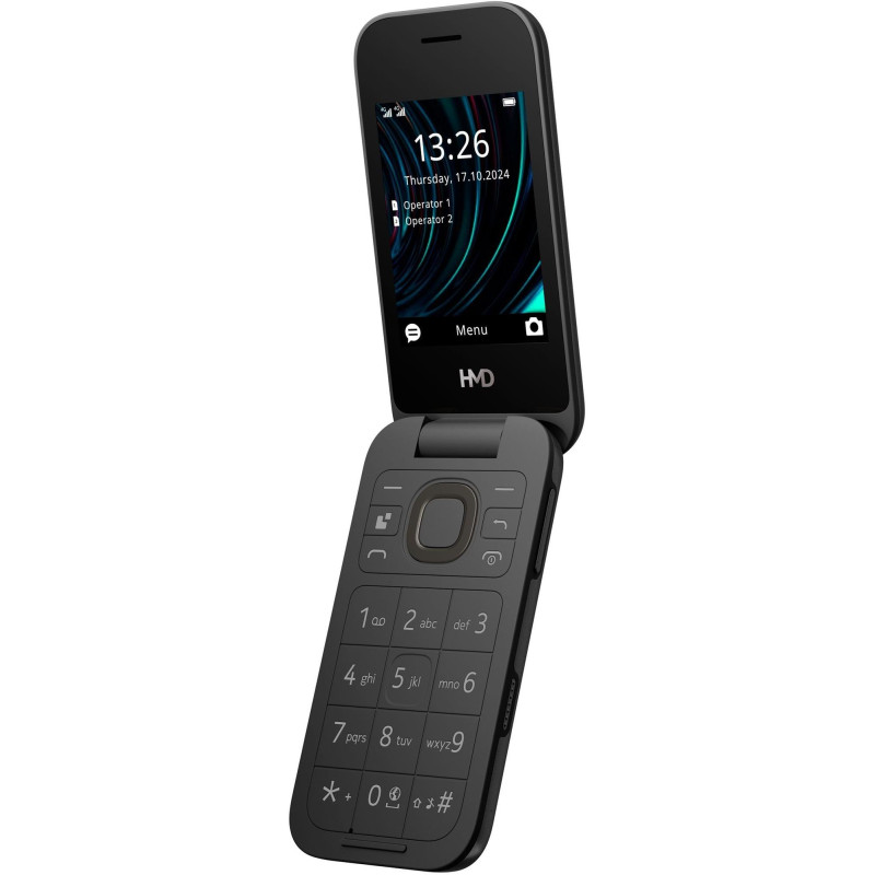 Мобільний телефон HMD 2660 Flip Black