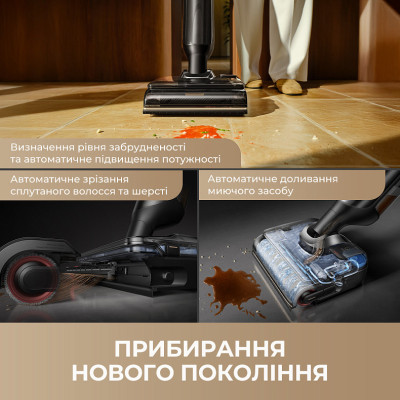 Акумуляторний миючий пилосос Mova M50 Ultra (HMH28A) Акумуляторний миючий пилосос Mova M50 Ultra (HMH28A)