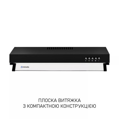 Витяжка Minola HPL 622 BL
