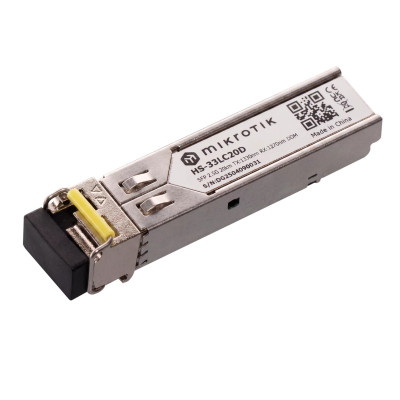 Mikrotik SFP Mikrotik HS-2733LC20D (пара HS-27LC20D + HS-33LC20, 1.25G/2.5G SM 20km 1270/1330) Mikrotik SFP Mikrotik HS-2733LC20D (пара HS-27LC20D + HS-33LC20, 1.25G/2.5G SM 20km 1270/1330)