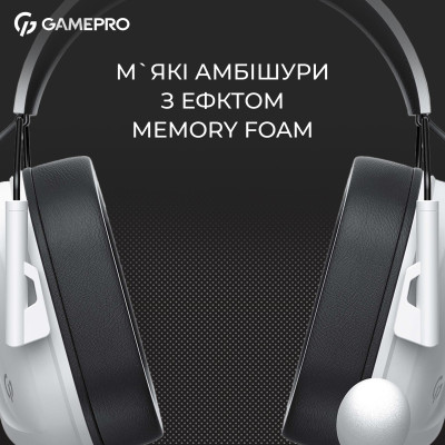 Гарнітура GamePro Genesis Hunter White (HS1350W)