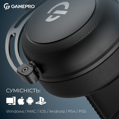 Гарнітура GamePro Asgard Skald Origin Black (HS850B) Гарнітура GamePro Asgard Skald Origin Black (HS850B)