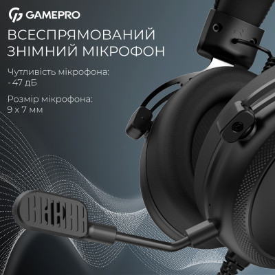 Гарнітура GamePro Asgard Skald Origin Black (HS850B) Гарнітура GamePro Asgard Skald Origin Black (HS850B)