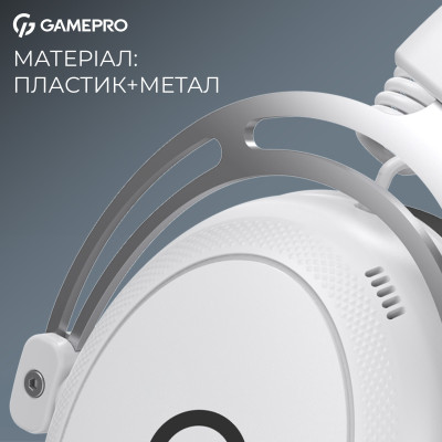 Гарнітура GamePro Asgard Skald White (HSW160W) Гарнітура GamePro Asgard Skald White (HSW160W)
