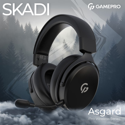 Гарнітура GamePro Asgard Skadi Black (HSW191B) Гарнітура GamePro Asgard Skadi Black (HSW191B)