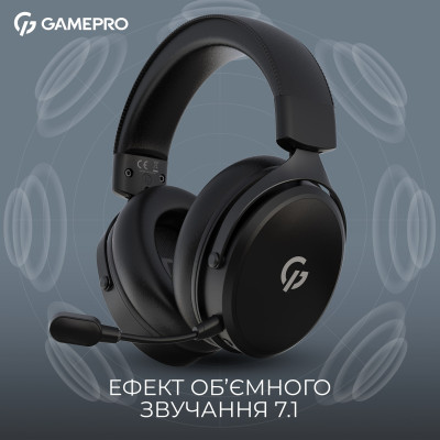 Гарнітура GamePro Asgard Skadi Black (HSW191B) Гарнітура GamePro Asgard Skadi Black (HSW191B)