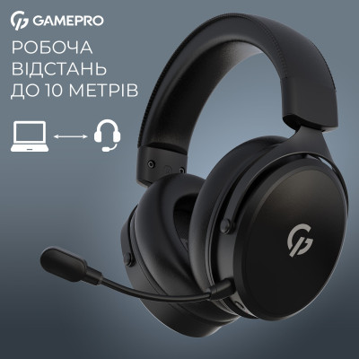 Гарнітура GamePro Asgard Skadi Black (HSW191B) Гарнітура GamePro Asgard Skadi Black (HSW191B)