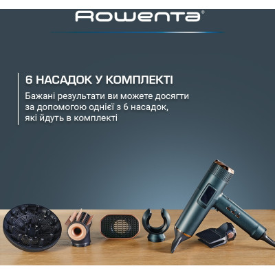 Фен Rowenta Maesteria HY9430E0 з розумною технологією For You серії Ultimate Experience
