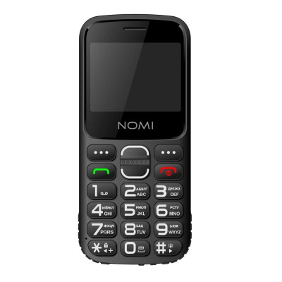 Мобiльний телефон Nomi i2320 Dual Sim Black Мобiльний телефон Nomi i2320 Dual Sim Black