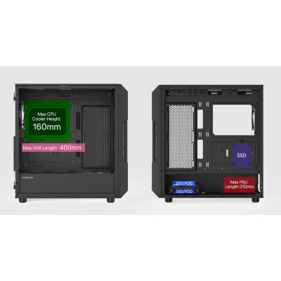 Корпус Zalman i3 Neo V2 Black