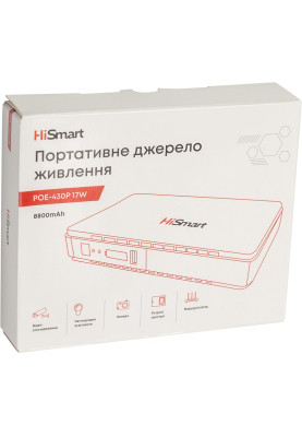 Джерело безперебійного живлення для роутера HiSmart POE-430P 17W