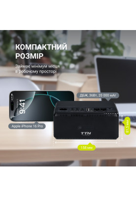 Джерело безперебійного живлення TTN DCL-36W 36W PoE
