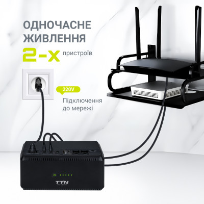 Джерело безперебійного живлення TTN DCL-36W 36W PoE