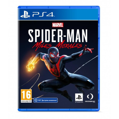 Гра Marvel Spider-Man. Miles Morales для Sony PlayStation 4, Blu-ray (9819622) Гра Marvel Spider-Man. Miles Morales для Sony PlayStation 4, Blu-ray (9819622)