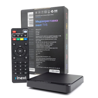 HD медіаплеєр iNeXT TV 5 HD медіаплеєр iNeXT TV 5