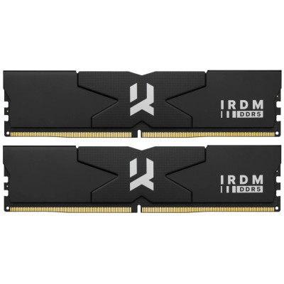 Модуль пам`ятi DDR5 2x16GB/6000 Goodram IRDM Black (IR-6000D564L36S/32GDC) Модуль пам`ятi DDR5 2x16GB/6000 Goodram IRDM Black (IR-6000D564L36S/32GDC)
