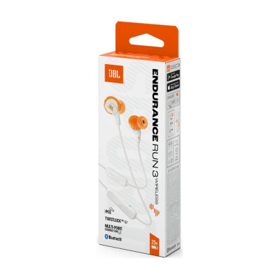 Bluetooth-гарнітура JBL Endurance Run 3 BT White (JBLENDURRUN3BTWHT) Bluetooth-гарнітура JBL Endurance Run 3 BT White (JBLENDURRUN3BTWHT)