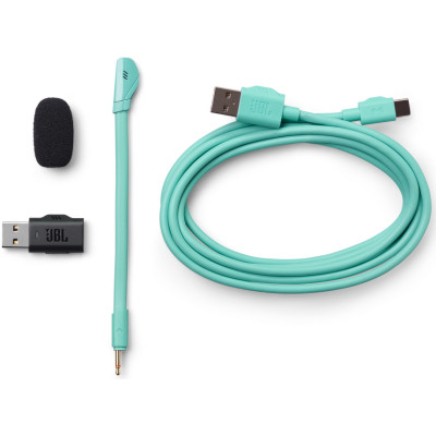 Bluetooth-гарнітура JBL Quantum 360 Wireless Cyan (JBLQTUM360CYN) Bluetooth-гарнітура JBL Quantum 360 Wireless Cyan (JBLQTUM360CYN)