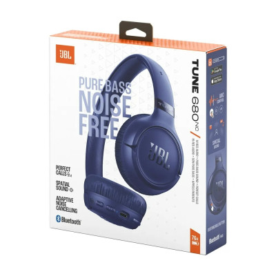 Bluetooth-гарнітура JBL Tune 680NC Blue (JBLT680NCBLU) Bluetooth-гарнітура JBL Tune 680NC Blue (JBLT680NCBLU)