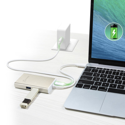 Док-станція J5create USB-C 5-в-1 (JCA374-N) Док-станція J5create USB-C 5-в-1 (JCA374-N)