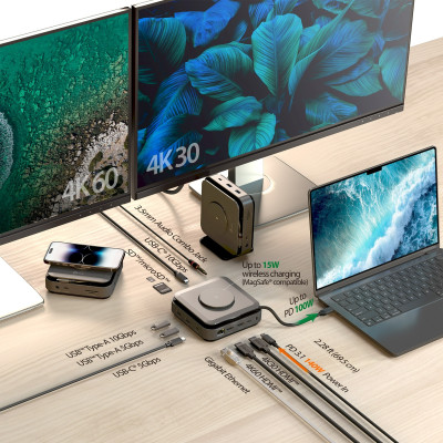 Док-станція J5create USB-C 12-в-1 (JCD3199-N)