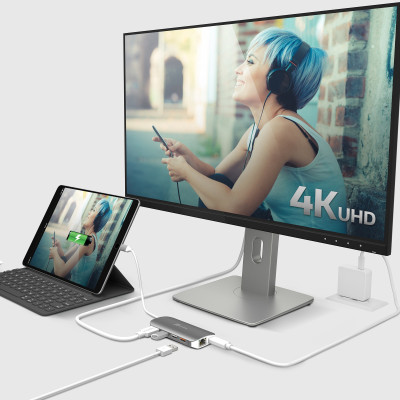 Док-станція J5create USB-C 9-в-1 (JCD383-N) Док-станція J5create USB-C 9-в-1 (JCD383-N)