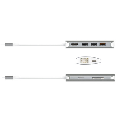 Док-станція J5create USB-C 9-в-1 (JCD383-N) Док-станція J5create USB-C 9-в-1 (JCD383-N)