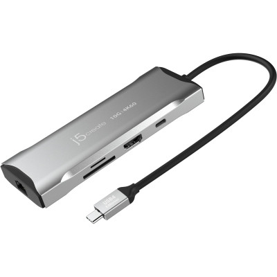Док-станція J5create USB-C 7-в-1 (JCD393-N)