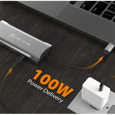 Док-станція J5create USB-C 11-в-1 (JCD397-N)