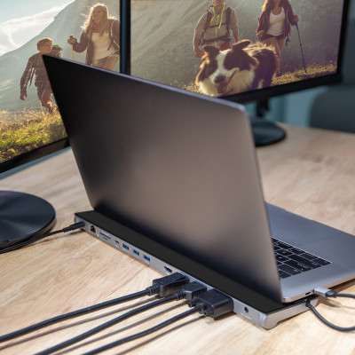 Док-станція J5create USB-C 13-в-1 (JCD543-N) Док-станція J5create USB-C 13-в-1 (JCD543-N)