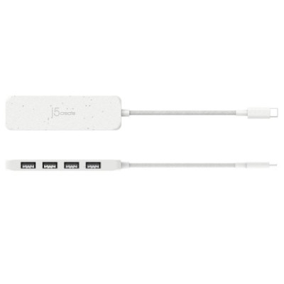 USB-хаб J5create 4 USB-A White (JCH341EW-N) USB-хаб J5create 4 USB-A White (JCH341EW-N)