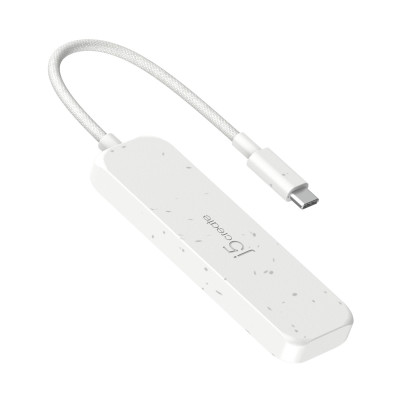 USB-хаб J5create 2 USB-A/2 USB-С White (JCH342EW-N)