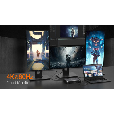 Док-станція J5create USB-C 15-в-1 (JTD568-EN)