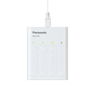 Зарядний пристрій Panasonic Eneloop ready USB in/out з функцією Power Bank + AA 2000 mAh Зарядний пристрій Panasonic Eneloop ready USB in/out з функцією Power Bank + AA 2000 mAh