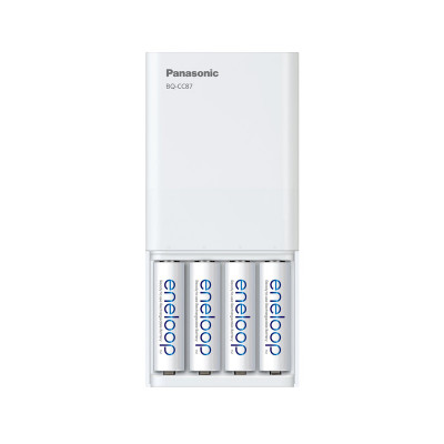 Зарядний пристрій Panasonic Eneloop ready USB in/out з функцією Power Bank + AA 2000 mAh Зарядний пристрій Panasonic Eneloop ready USB in/out з функцією Power Bank + AA 2000 mAh