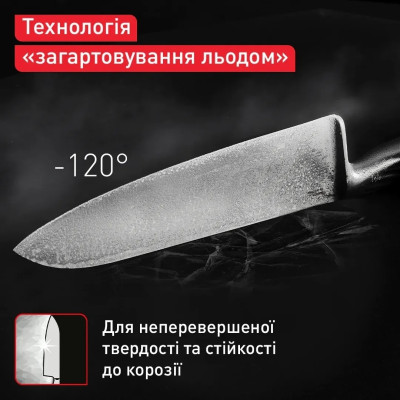 Ніж шеф-кухаря Tefal Precision 20 см (K2890224) Ніж шеф-кухаря Tefal Precision 20 см (K2890224)