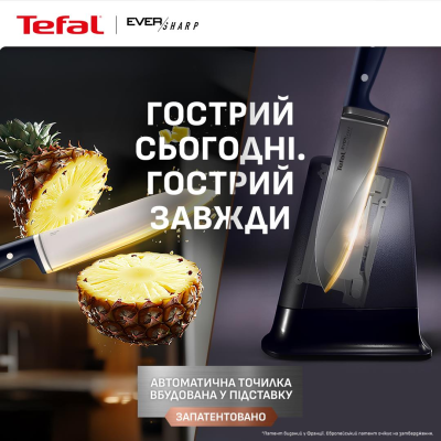 Набір ножів Tefal Ever Sharp Pro 6 предметів (K297S644) Набір ножів Tefal Ever Sharp Pro 6 предметів (K297S644)
