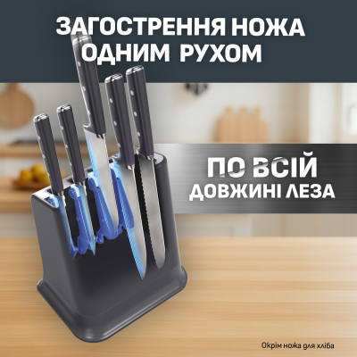 Набір ножів Tefal Ever Sharp Pro 6 предметів (K297S644) Набір ножів Tefal Ever Sharp Pro 6 предметів (K297S644)