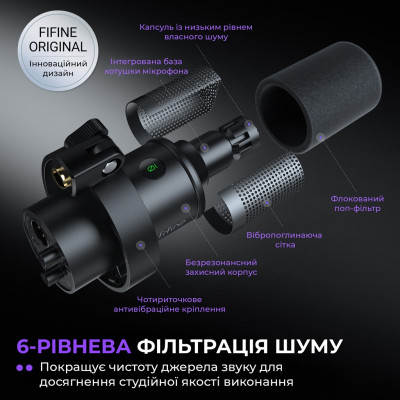 Мікрофон Fifine K688CT Мікрофон Fifine K688CT