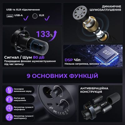 Мікрофон Fifine K688CT Мікрофон Fifine K688CT