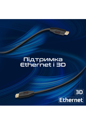 Кабель Promate HDMI - HDMI (M/M), 10 м, Black (prolink4k60-10m)