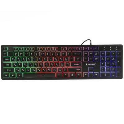 Клавіатура Gembird KB-UML-01-UA Black USB UKR