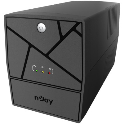 Джерело безперебійного живлення NJOY Keen 1000 (UPLI-LI100KU-CG01B), Lin.int., AVR, 4 x евро, USB, пластик Джерело безперебійного живлення NJOY Keen 1000 (UPLI-LI100KU-CG01B), Lin.int., AVR, 4 x евро, USB, пластик