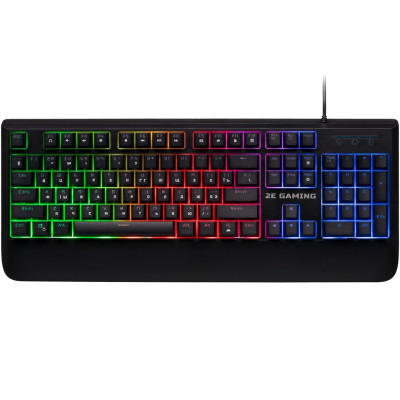 Клавіатура 2E Gaming KG325UB LED Ukr Black (2E-KG325UB)