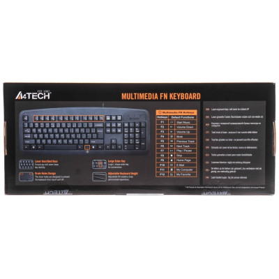 Клавіатура A4Tech KB-720 Black Клавіатура A4Tech KB-720 Black