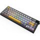Клавіатура бездротова Ajazz AK650 Flying Fish Switch Black (AK650-FF-BGY)