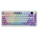 Клавіатура бездротова Ajazz AK820 MAX Magnetic Switches Purple (AK820MAX-M-PWB)